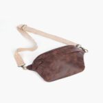 Chestnut Brown Pera Crossbody Bag