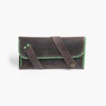 grey-green tobacco pouch