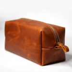 Luxury Handcrafted Leather Toiletry Bag – Durable, Eco-Friendly & Customizable