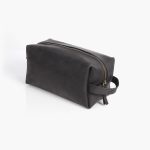 Handcrafted Toiletry Bag from Cowhide Leather