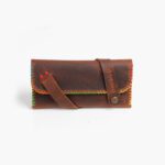 brown-rainbow tobacco pouch