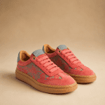 Floral Suede Sneaker
